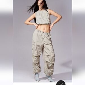 H&M parachute pants for women